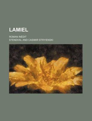 Book cover for Lamiel; Roman Inedit