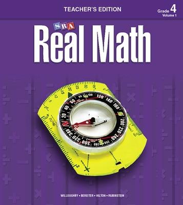 Cover of Real Math - Teacher's Edition, Volume 1 - Grade 4