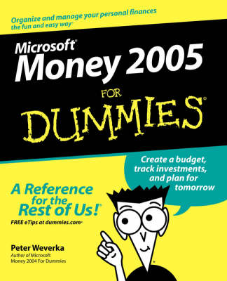 Book cover for Microsoft Money 2005 For Dummies