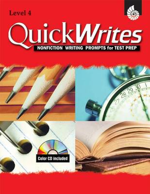 Book cover for Quick Writes, Level 4