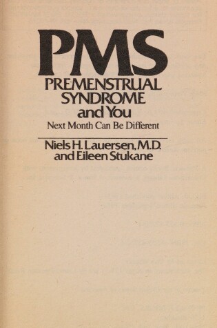 Cover of PMS--Premenstral Syndrome