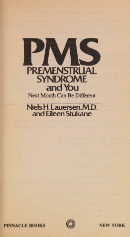 Book cover for PMS--Premenstral Syndrome