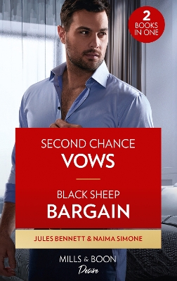 Book cover for Second Chance Vows / Black Sheep Bargain