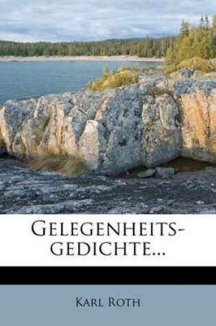 Cover of Gelegenheits-Gedichte...