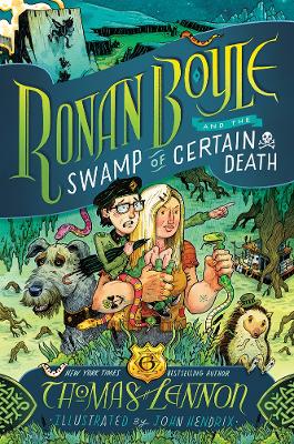 Book cover for Ronan Boyle and the Swamp of Certain Death