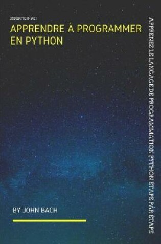 Cover of Apprendre à programmer en Python