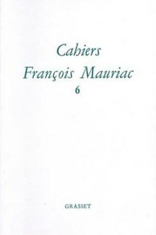 Cover of Cahiers Numero 06