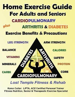 Book cover for Home Exercise Guide for Adults & Seniors Plus Cardiac, Arthritis, Diabetes