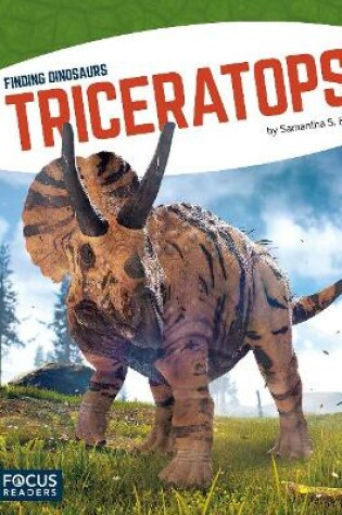 Cover of Finding Dinosaurs: Triceratops