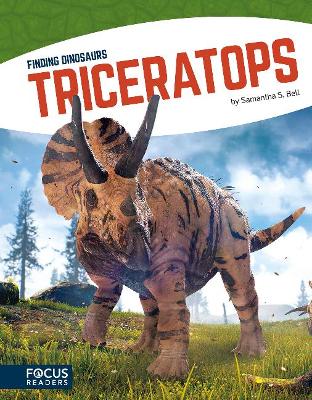 Book cover for Finding Dinosaurs: Triceratops