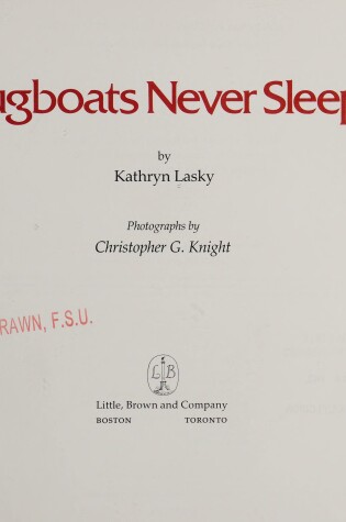 Cover of Tugboats Never Sleep