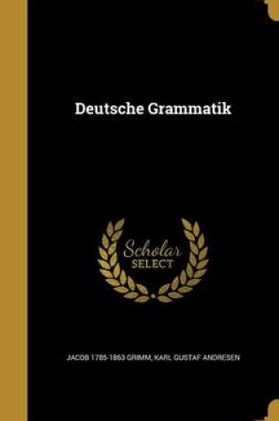 Cover of Deutsche Grammatik