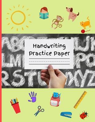 Book cover for Handwriting Practice Paper