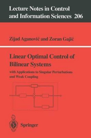 Cover of Linear Optimal Control of Bilinear Systems