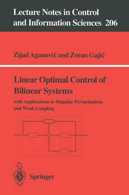 Book cover for Linear Optimal Control of Bilinear Systems