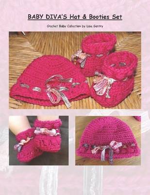 Book cover for Baby Diva's Hat & Bootie Set - Crochet Pattern