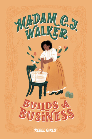 Book cover for Madam C. J. Walker Builds a Business