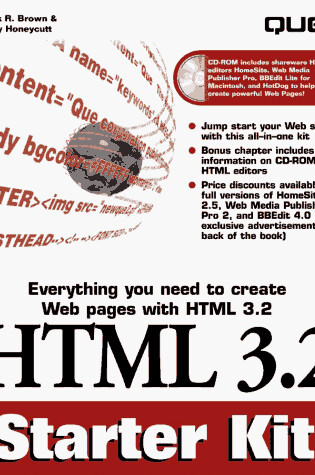 Cover of HTML 3.2 Starter Kit