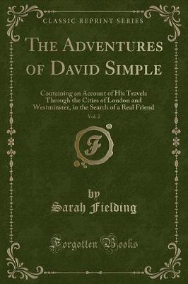 Book cover for The Adventures of David Simple, Vol. 2