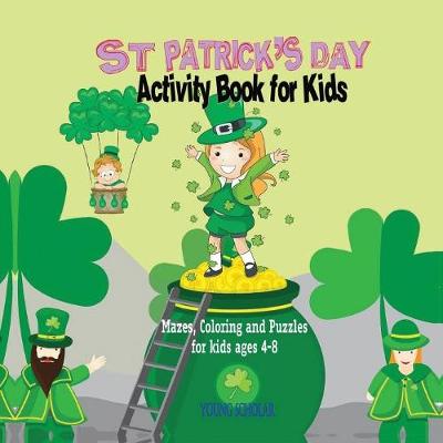 Book cover for St. Patrick's Day Activity Book for Kids