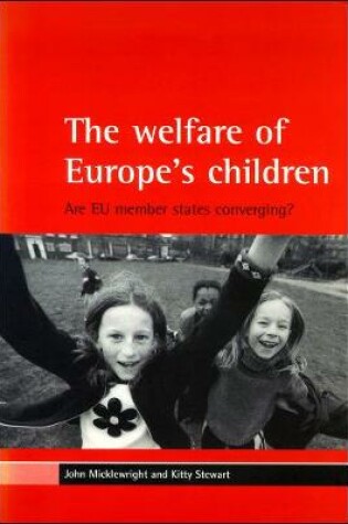 Cover of The welfare of Europe's children