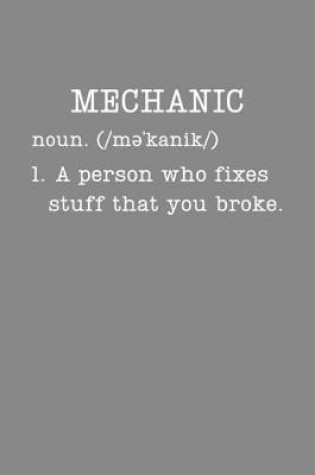 Cover of Mechanic