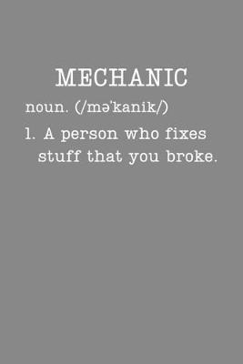 Book cover for Mechanic