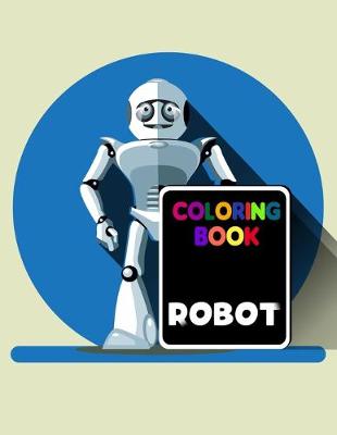 Book cover for Coloring Book Robot