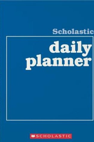 Cover of Scholastic Daily Planner