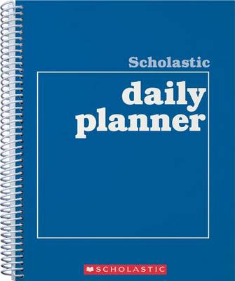 Book cover for Scholastic Daily Planner