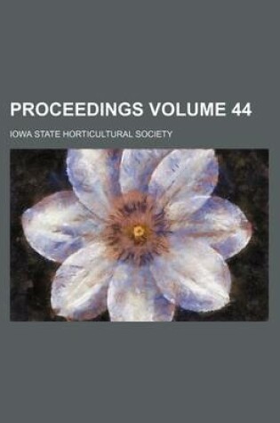 Cover of Proceedings Volume 44