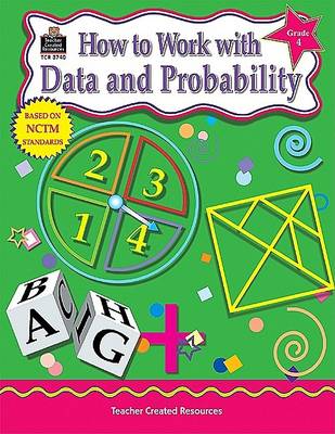 Book cover for How to Work with Data & Probability, Grade 4