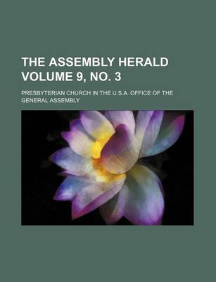 Book cover for The Assembly Herald Volume 9, No. 3