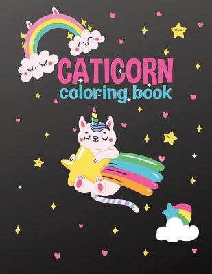 Book cover for Caticorn Coloring Book