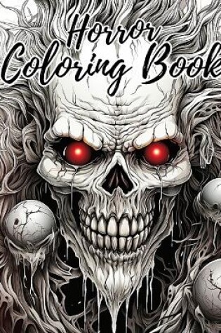 Cover of Horror Coloring Book