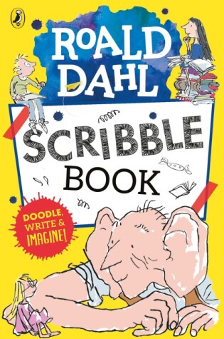 Cover of Roald Dahl Scribble Book