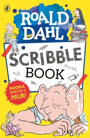 Book cover for Roald Dahl Scribble Book