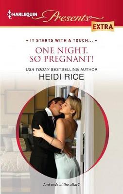 Book cover for One Night, So Pregnant!