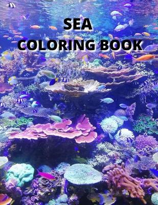 Book cover for Sea Coloring Book