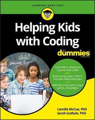 Book cover for Helping Kids with Coding For Dummies