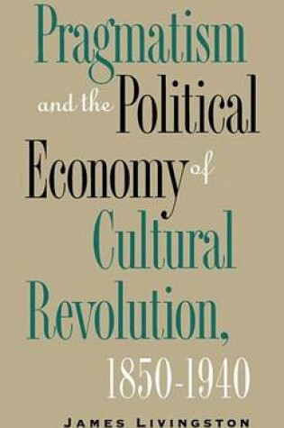 Cover of Pragmatism and the Political Economy of Cultural Revolution, 1850-1940