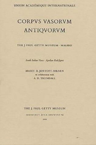 Cover of Corpus Vasorum Antiquorum - Fascicule 3