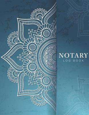 Cover of Notary Log Book