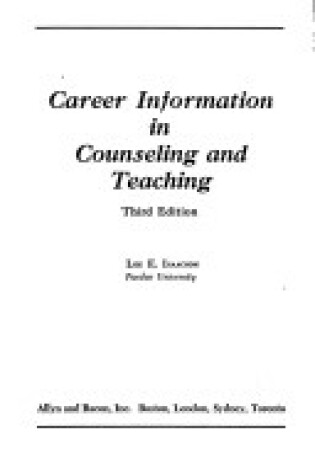 Cover of Career Information in Counseling and Teaching