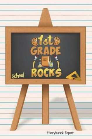 Cover of 1st Grade Rocks School Storybook Paper
