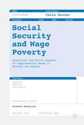 Book cover for Social Security and Wage Poverty