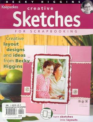 Book cover for Creative Sketches for Scrapbooking