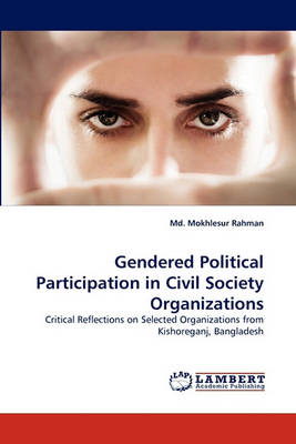 Cover of Gendered Political Participation in Civil Society Organizations