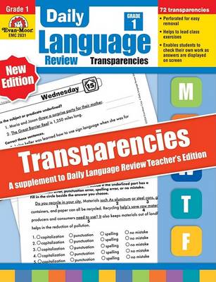 Book cover for Daily Language Review Transpar