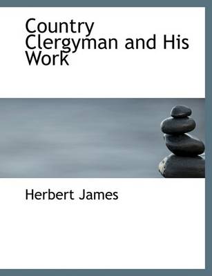 Book cover for Country Clergyman and His Work